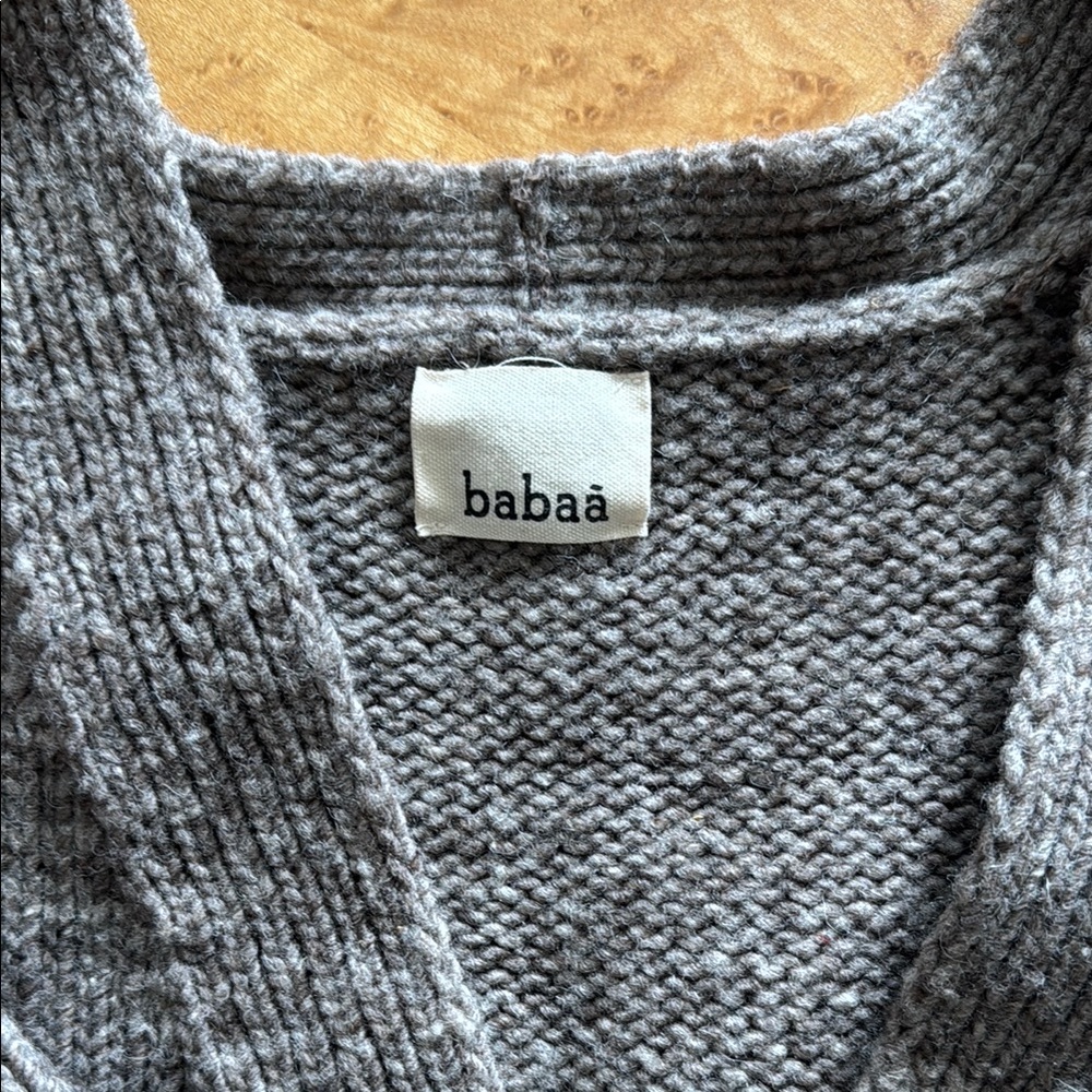 Babaa no. 51 Cardigan in Dark Mist - Picture 3 of 5